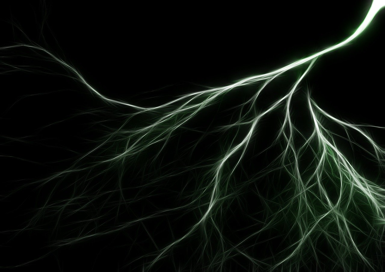 A spark is a familiar example of electricity.
