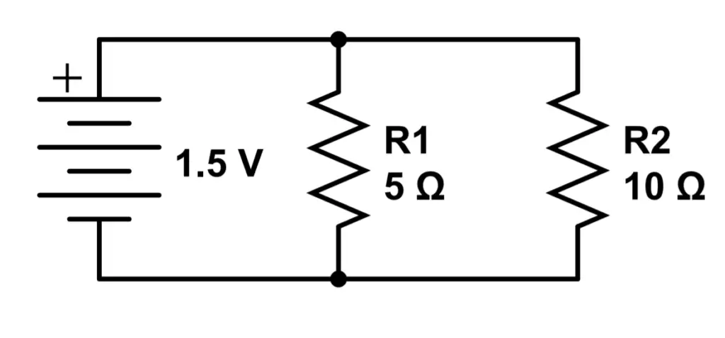 Resistors in parallel.