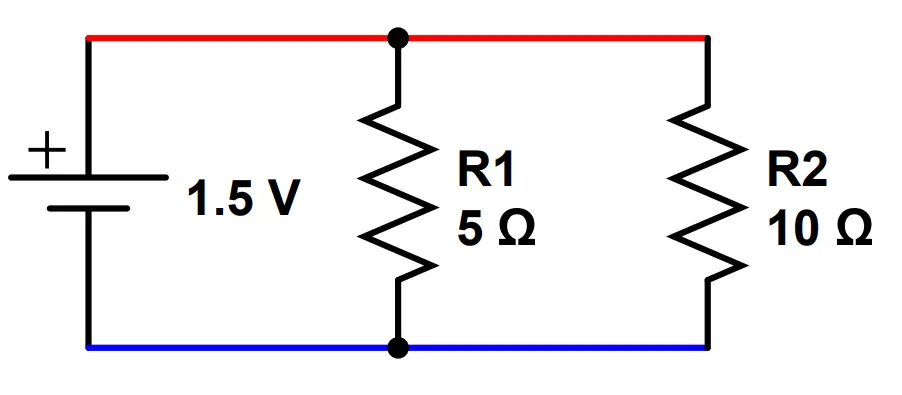 A parallel circuit.