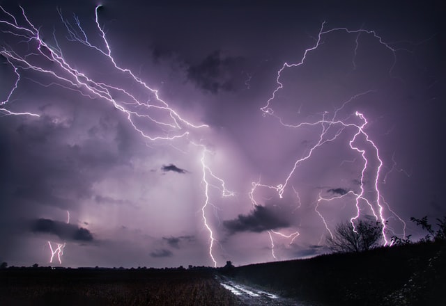 Thunderstorms provide an amazing display of electricity.