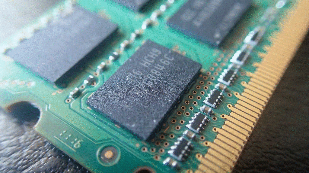 Image of a RAM chip.