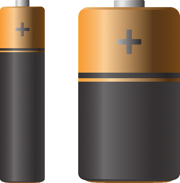 An image of two batteries.