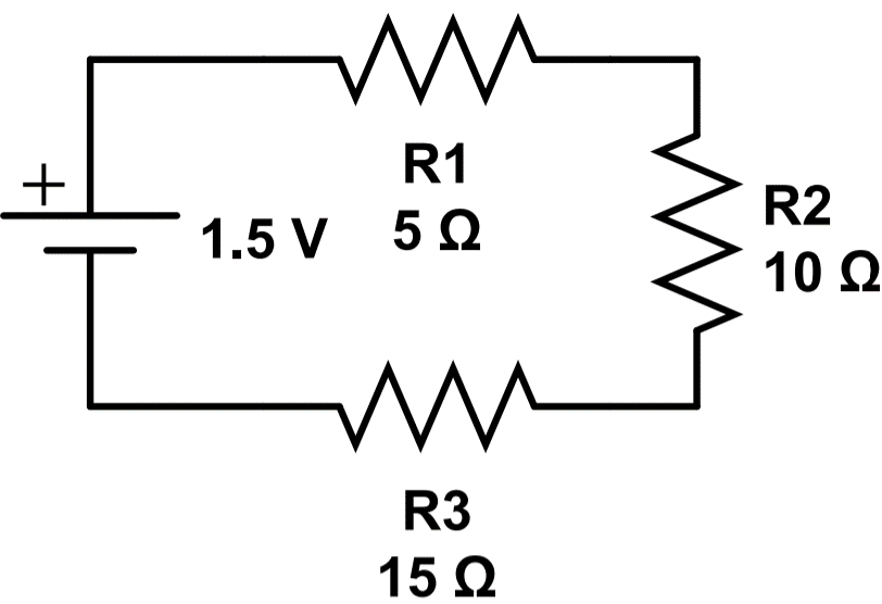 Resistors in series.