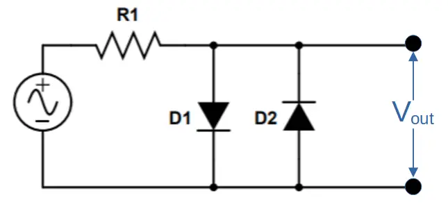 Combination Shunt Clipper Circuit Diagram