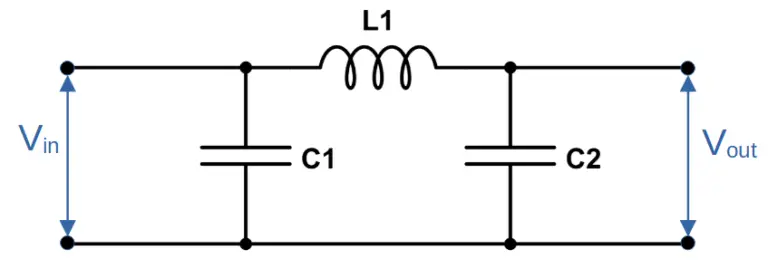 pi filter circuit design