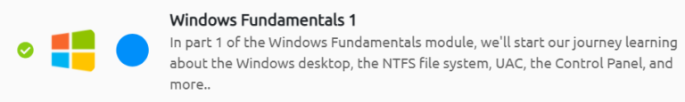 TryHackMe - Windows Fundamentals 1 - Complete Walkthrough - Electronics ...