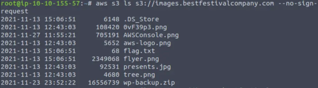 Using the CLI to work with Amazon S3 - performing ls command.