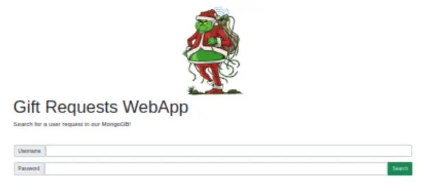 Gift requests webapp.
