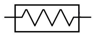 Fusible resistor symbol