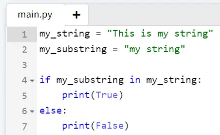 How to check if a string contains substring in Python