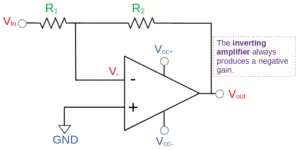 Inverting Op Amp - Electronics Reference