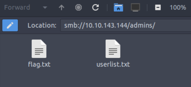 SMB admin fileshare