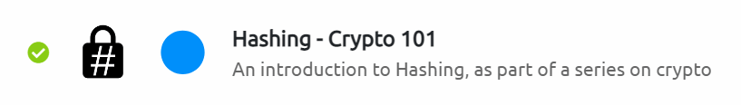 TryHackMe - Hashing - Crypto 101 - Walkthrough and Notes