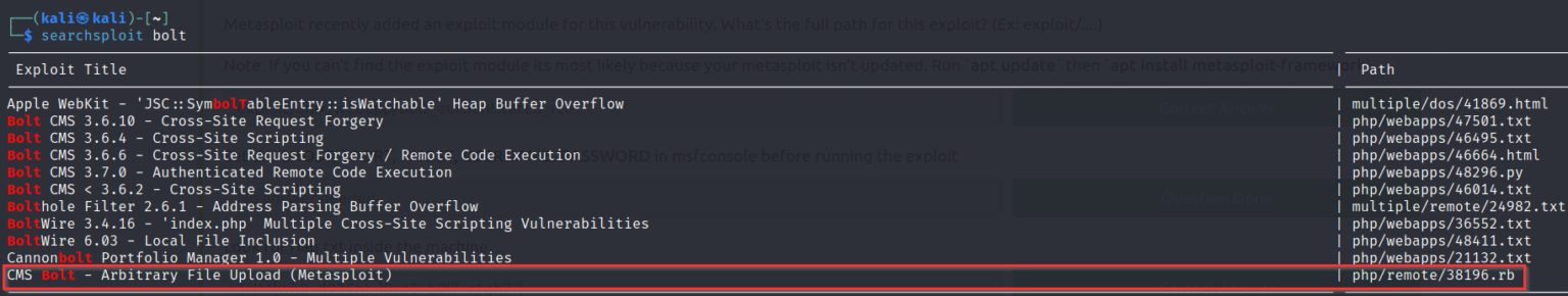 TryHackMe - Bolt - Walkthrough and Notes - Electronics Reference